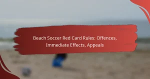 Beach Soccer Red Card Rules: Offences, Immediate Effects, Appeals